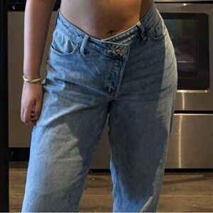 Hollister cross over jeans waist size 31 length 31